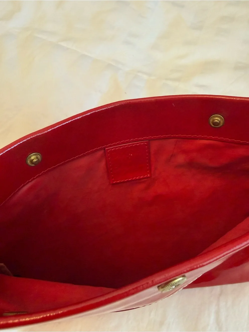 Dooney & Bourke shiny red